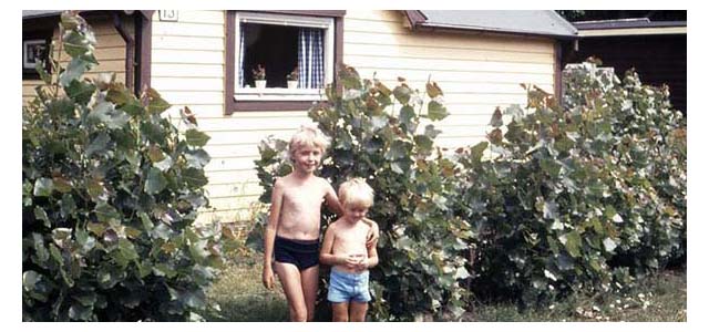 Barndomens somrar var innehållsrika
